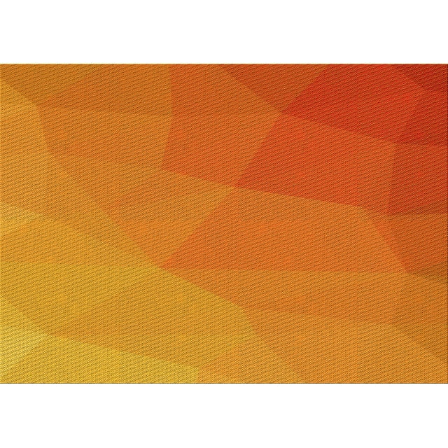 Ahgly Company Tapis d'Intérieur Lavables en Machine Rectangle Rouge Écarlate Transitionnel, 2' x 5'