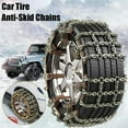 thumbnail image 2 of Applies to Car Tire Snow Chains S/XL 165-265mmm For Car SUV Anti-skid Tires Chains Winter Outdoor Anti-skid Chains Accessories, 2 of 7