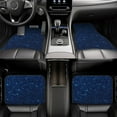 thumbnail image 7 of Vsdgher Sparkling Blue Glitter Car Foot Mat Set of 4 Pieces Universal Floor Liner Car Accessories Fits Most Cars, Trucks, Vans, sedans, SUV, 7 of 7