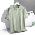 thumbnail image 5 of Mens Big & Tall Golf Shirts Plus Size Short Sleeve T-Shirts for Men Pullover Button Collared Stretchy Slim Summer Tees Tops M-5X, 5 of 5
