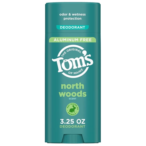 Toms of Maine North Woods Aluminum Free Natural Deodorant, 3.25 Oz..