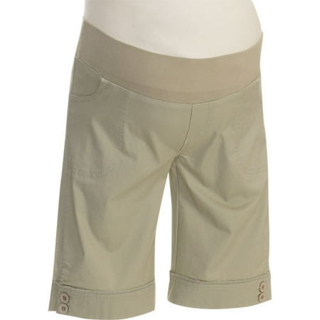 Maternity Demi-Panel Banded Shorts