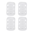 thumbnail image 1 of WORGEOUS 4 piezas de silicona cubierta de biberón alimentando mangas de botella de botella protector de botella, 1 of 8