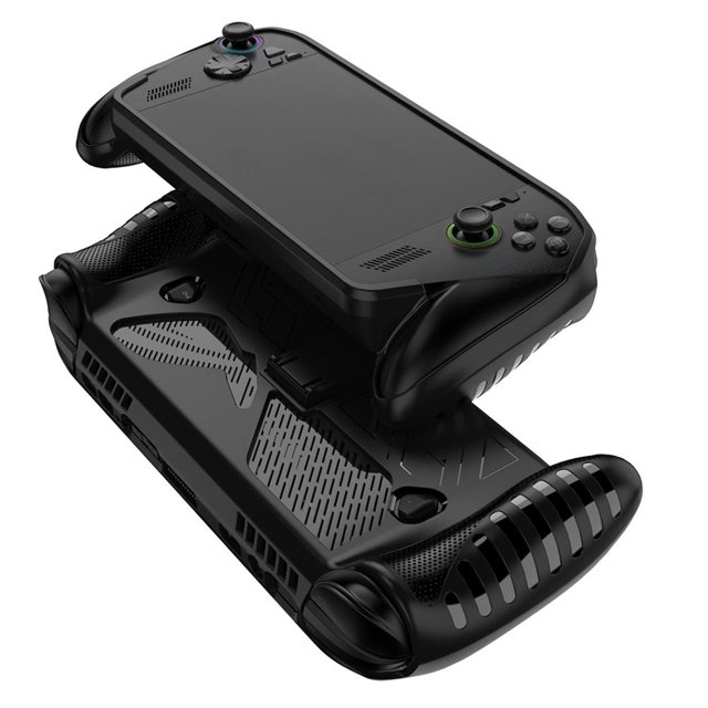 Daily Mix Store Protective Case for ROG Ally X - TPU Gaming Console Cover with Back Bracket, Shockproof Handheld Protector forASUS ROG Console