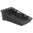thumbnail image 7 of HUBERT® Storage Basket Rectangular Black Plastic - 7 1/2"L x 12"D x 1 1/2" to 4"H, 7 of 7