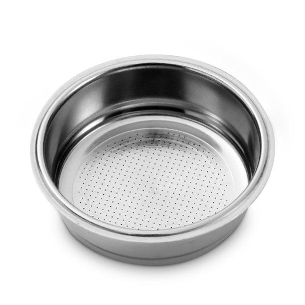 Máquina de café de acero inoxidable Taza de polvo Barra para el hogar Filtro poroso Portafiltro de café Cesta Piezas universales Accesorios Taza individual sidaley HA009341-01