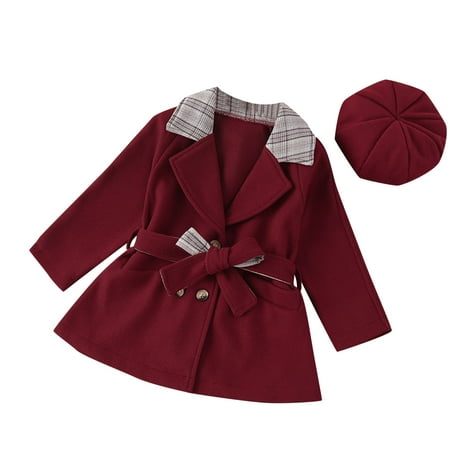 

KI-8jcuD Heart Baby Outfit Toddler Child Kids Baby Girls Solid Plaid Patchwork Jacket Winter Coats Outer With Hat Set 2Pcs Outfits Clothes Clothes Set 5 Am Somewhere Baby Kids Leggings Girls Mom And