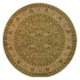 thumbnail image 2 of Infinity Home  Barclay Sarouk 5 ft. 3 in. Round Area Rug in Green, 2 of 3
