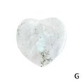 thumbnail image 1 of Heart-shaped Natural Quartz Pocket Palm Healing Gemstone Crystal Decor R3Q2, 1 of 9