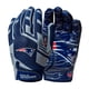 thumbnail image 3 of Guantes de fútbol Wilson NFL Stretch Fit para adultos New England Patriots, 3 of 3