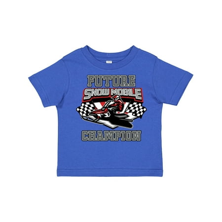 

Inktastic Future Snowmobile Champion Gift Toddler Boy or Toddler Girl T-Shirt