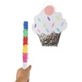 thumbnail image 6 of TFCFL Cute Ice Cream Cake-shaped Pinata Decoration Candy Party Pinata with Stick For Party, 6 of 15