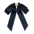 thumbnail image 1 of Broche de lazo preatado Yinane para mujer con cuentas Azul profundo, 1 of 8