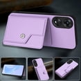 thumbnail image 2 of FOXDOCK Case for OPPO A78 4G RFID-Blocking Card Holder - Stylish Button Closure Design, 2 of 4
