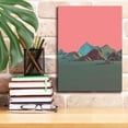 thumbnail image 6 of Epic Graffiti 'Low Poly Mountain 6' by GeoMania, Giclee Canvas Wall Art, 12"x16", 6 of 8