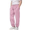 thumbnail image 7 of UACY Girl's Sweatpants Cotton Drawstring Joggers Elastic Waisted Athletic Pants with Zippered Pockets for Teen Girls ﻿, 7 of 7