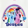 thumbnail image 2 of My Little Pony Girls Short sleeve Tutu Dresses 2pieces Summer Outfit Set Purple Sizes 2-9, 2 of 9