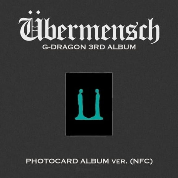 G-DRAGON - [UBERMENSCH] 3rd Album PHOTOCARD ALBUM Version (NFC)