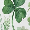 thumbnail image 4 of Coolnut Saint Patricks Green Shamrock Bath Curtain Rugs Sets 2 Pcs, Bathroom Theme Set with Shower Curtain and Non-Slip Carpet -12 Hooks-60X72in119 Home Decor, 4 of 7