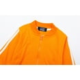 thumbnail image 5 of LittleSpring Big Girl Sweatsuits Long Sleeve Full Zip Jacket and Pants Set Orange Size 10-12, 5 of 6