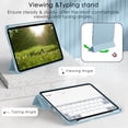 thumbnail image 5 of KOMI New iPad Pro 13 Inch Case M4 (2024 Model, 7th Generation) with Pencil Holder, Smart iPad Case [Support Pencil Pro and Pencil (USB-C)], Support Touch ID and Auto Wake/Sleep, 5 of 9