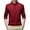 Wine, variant on Mens Polo T Shirts Long Sleeve Button Down Tees Shirts Slim Fit Black Golf Tops