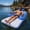B, variant on Motorized Pool Float for Adults, Rechargeable Inflatable Pool Lounger with Single/Dual Motor Options, Joystick Control, Backrest, Cup Holder, Supports 250 lb, Electric Water Float for Pool Lak A