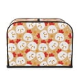 thumbnail image 2 of Lsque Cartoon Chicken Print 4 Slice Toaster Cover , Kitchen Appliance Dustproof Protector , Toaster Protector Dustproof Kitchen Appliance Cover, 2 of 7