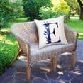 thumbnail image 2 of Throw Pillow Cover Alphabet Flowers 18x18 Inch Square Pillow Protector for Sofa Couch Bedroom Car Home 1pc, 2 of 4