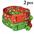 thumbnail image 2 of 2PCS Christmas Pet Collars Adjustable Gloves Cat Bell Collars Puppy Tie Collars, 2 of 10