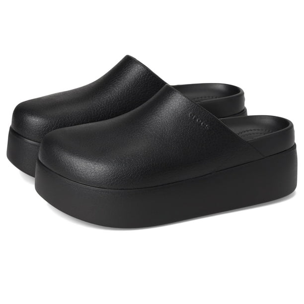 Zapatos Crocs Dylan Platform Zueco Mule negro para mujer US11 M