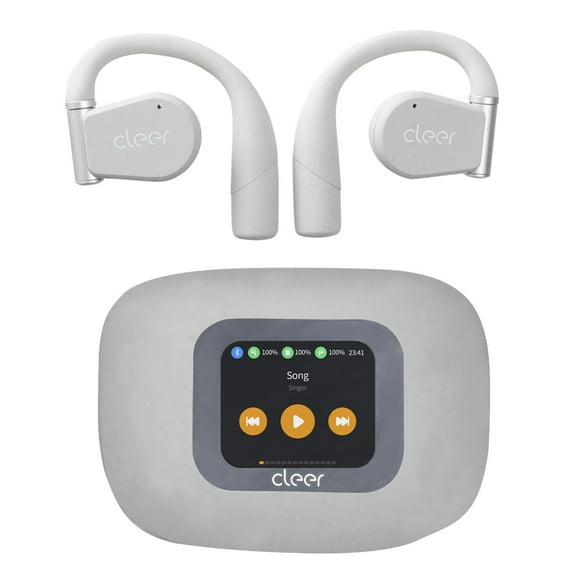 Audífonos Cleer ARC 3 Open-Ear: Sonido Hi-Res, Dolby Atmos, 50h Batería, IPX7 Color Gris