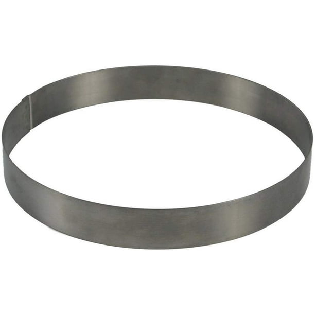 Cake Ring Stainless Steel, 13/4" High 10"