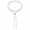 Silver, variant on Bling Rhinestone Choker Layering Necklace, 20"-31" Adjustable Ultra-Shining Crystal Link Chain for Women, Night Out and Party Club Wear