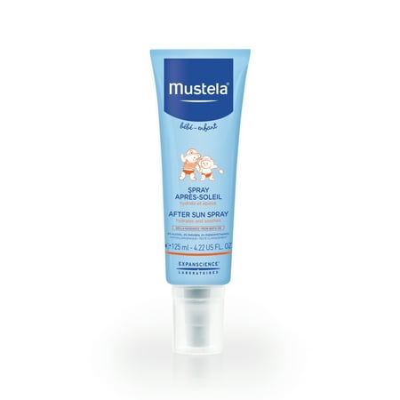 Mustela Baby After Sun Hydrating and Soothing Spray, 4.22 Oz