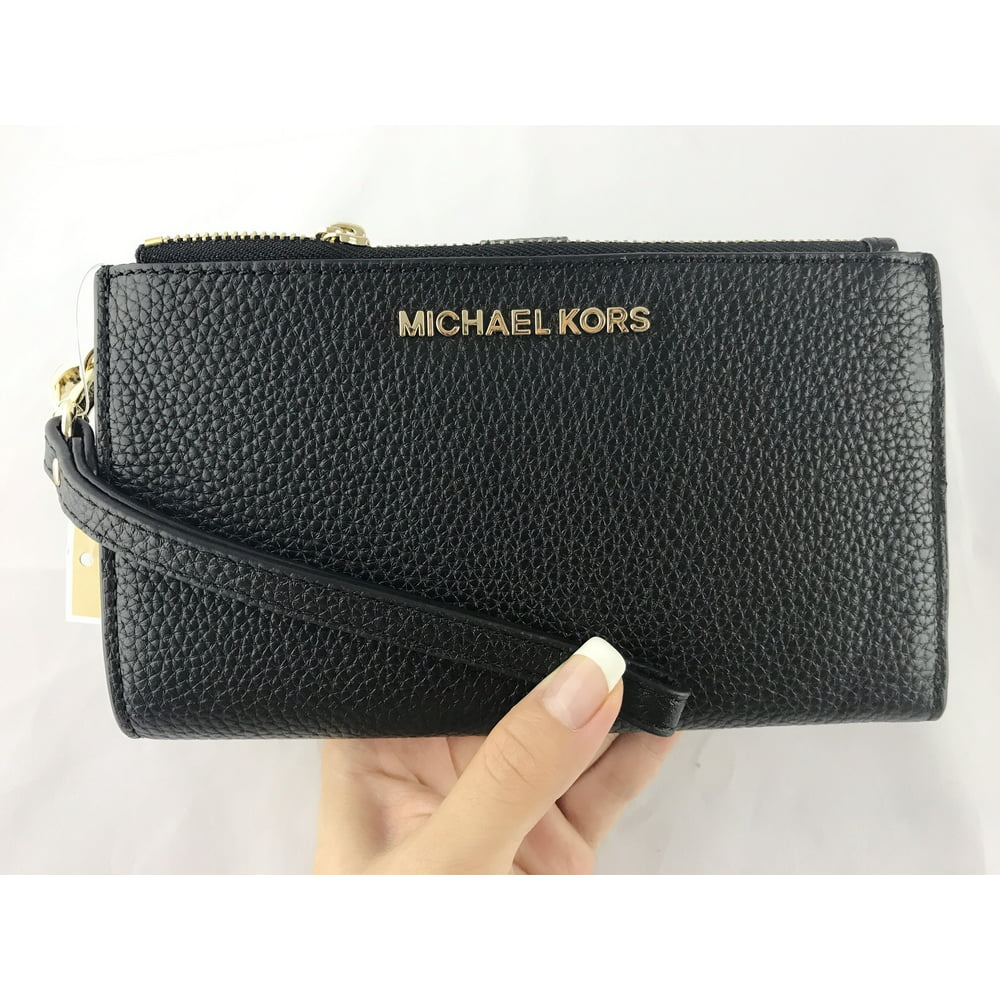 Michael Kors - Michael Kors Jet Set Double Zip Wristlet Phone Wallet
