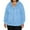 07#Blue, variant on Women's Plus Size Hoodie Fall Winter Fashion Zip Up Loose Light Warm House Sweatshirt Cute Holiday Funny Soft Jackets Black 2XL