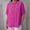 504_Hot Pink, variant on Women's Tops, Tees & Blouses China Style Retro Linen Thin Ethnic Cheongsam Traditional Shirt Summer Tops