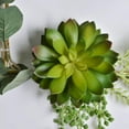 thumbnail image 6 of Floral Hoop Plant Wreath Metal Floral Wreath Garland Succulent Wedding Wreath Eucalyptus Metal Ring Hoop Hanging Succulent Wall Hoop Garland Wreath for Backdrop Wall Decor, 6 of 8