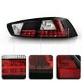 thumbnail image 4 of Black 2008-2017 Lancer Evolution Evo-X Lumileds LED Tail Lights Lamps Left+Right, 4 of 7