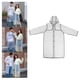 thumbnail image 1 of Poncho de Lluvia con Capucha, con Capucha Impermeable Reutilizable EVA Equipo de Lluvia de Chaqueta Larga Ropa de Lluvia Abrigos de Lluvia Negro L Macarena Poncho de lluvia, 1 of 8