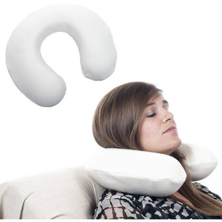 Remedy Plush Memory Foam Travel Pillow