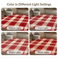 thumbnail image 7 of ODIKA 6'x9' Washable Area Rug Non-Slip, Easy Care, Farmhouse Tartan Welcome Lettering Border Motif Gingham Plaid Flowing Dynamic for Family Room, Living Room, Master Bedroom, 7 of 7
