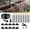 33Ft, variant on 360? Adjustable Drip Irrigation System - Compatible 1/4" Irrigation System, 33FT Garden Watering Atomizing System with 10 count Nozzles, Greenhouse Accessories for Yard, Lawn, , Garden (33Ft)