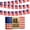 USA, variant on 48Pcs Betsy Ross 13 Stars Bunting Flags 14x21cm, 49ft Polyester Double Sided Colonial Banner for 4th of July USA 250th Anniversary Sports Game Decor