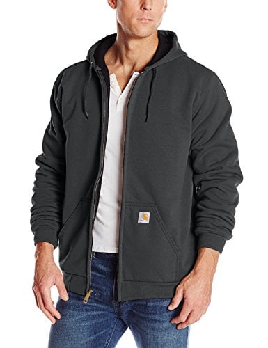 carhartt thermal lined hooded sweatshirt