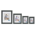 Mainstays 8x10 Chambray Blue Decorative Tabletop Picture Frame