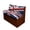 Artsy Union Jack, variant on XYZCANDO RV Booth Seat Covers, Compatible with Home Dinette Booth, RV Dining Chair Seat Covers for Camper Dinette Sofa RV Camper Bench Washable, Smoke Stripes