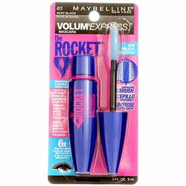 Maybelline New York Volum' Express The Rocket Waterproof Mascara, Very Black, 0.3 fl. oz. (Pack of 12)