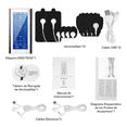 thumbnail image 3 of Tens/ems Electroestimulador De Pulso Massage 36 Modos 10pads Plata Con Negro, 3 of 5